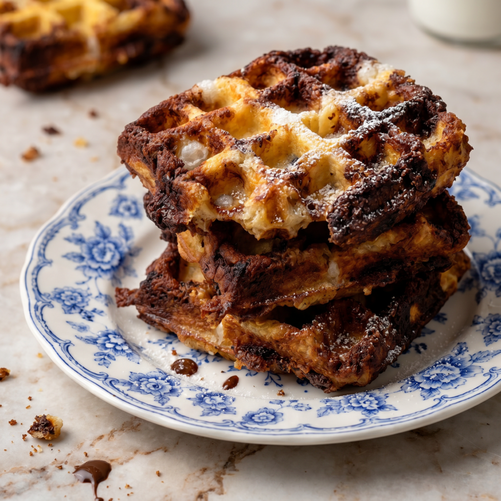 Marbled Waffles